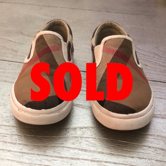 Burberry Other - Authentic Burberry Toddler Sz 10 Shoes